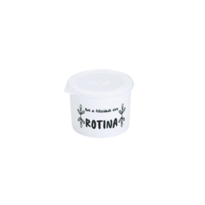 Pote 1,4 lts red organizador premium branco c/ tampa 1059 Pratic
