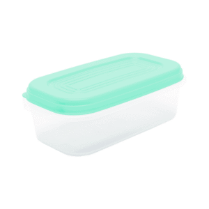 Pote 3,2 lts retangular plastico tampa verde 16vd Maximaplastic