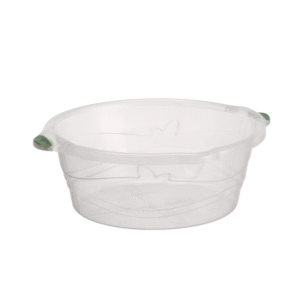 Bacia 10,8 lts redonda plastico transparente ref 583 Pratic
