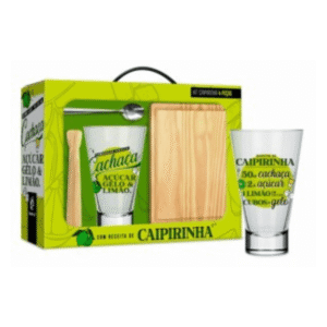 Conjunto p/ caipira 04 pcs long drink receita 14321 JTX Comercio
