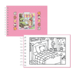 Livro para colorir bobbie goods e capivara ref 9999 Liza