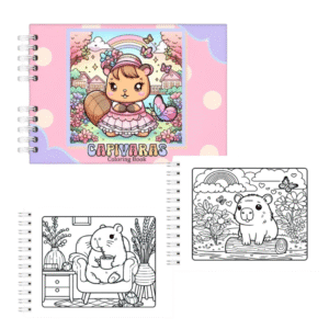 Livro para colorir bobbie goods e capivara ref 9999 Liza