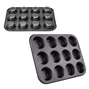 Forma p/ pao de queijo c/ 12 antiaderente ref rjf7461 elite