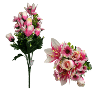 Buque c/ 18 galhos flor mista ref 5554 SMO Import