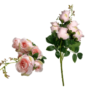 Buque c/ 06 galhos botao de rosas pink ref 5975pi SMO Import