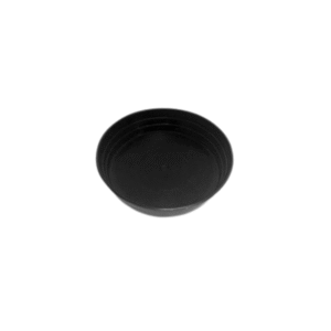Prato n 11 plastico preto para vaso flor ref 6994 Inplast
