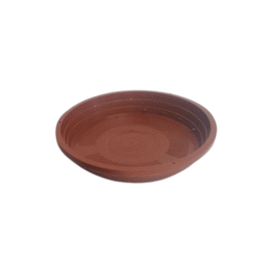 Prato n 20 plastico terracota para vaso flor ref 6996 Inplast