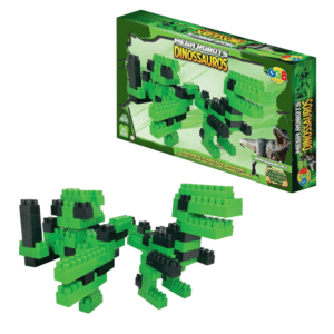 Blocos de montar tiranossauro rex mega robots 386 GGBplast