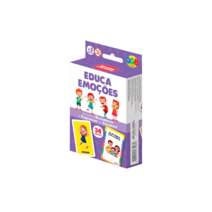 Jogo educa emoçoes c/ 34 cards ref 1134 GGBplast