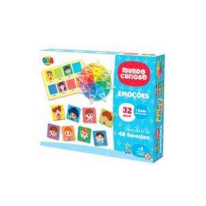 Jogo emocoes c/ 32 pcs ref 1137 GGBplast