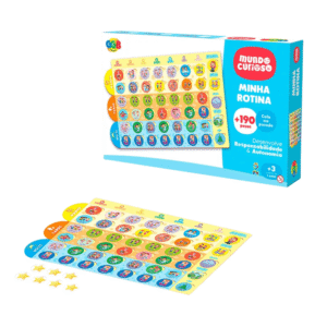 Jogo minha rotina c/ 190 pcs ref 1139 GGBplast