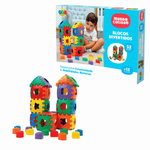 Blocos de montar divertido c/ 52 pcs ref 480 GGBplast