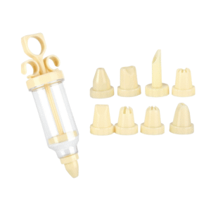 Decorador de bolo c/ 07 bicos plastico ref rj8648 Elite