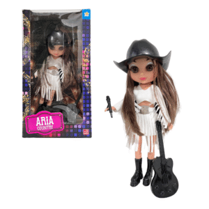 Boneca aria country com saia ref 52501 Angels Toys