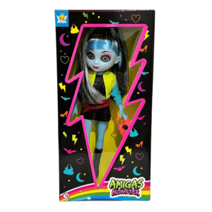 Boneca colecao amigas monster mia ref 52527 Angels Toys