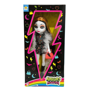 Boneca colecao amigas monster bela ref 52529 Angels Toys