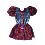 Vestido infantil tecido quadrilha ref 465 Anjo