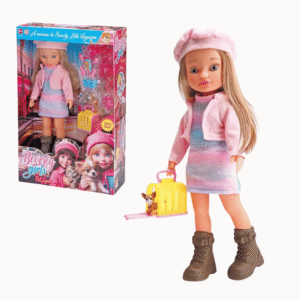Boneca beverly girls pet lover ref 1036 Rotobrinq
