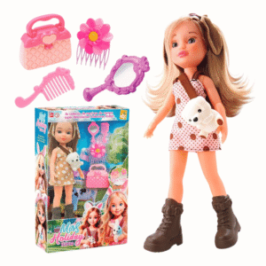 Boneca miss holiday branca ref 1089 Rotobrinq