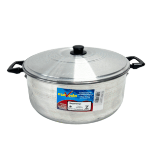 Cacarola n 26 aluminio polido gourmet ref 182 Azevedo