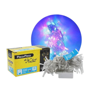 Pisca pisca led 100 lamp color fio transp 09mts 220V 2100C Winth