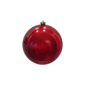 Bola de natal decorativa 10cm vermelha ref ntb1006V Fartex
