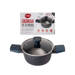 Cacarola n 18 antiaderente 1,9lts inducao tpa vidro ck6394 Clink