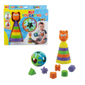 Brinquedo educativo formas/bola/urso ref bq9430a Kendy