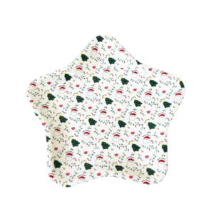 Bandeja 32x29,5cm estrela plastico natal ref ntw12021 Fartex