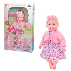 Boneca larissa 47cm fala 74 frases sem cabelo ref 392 Adijomar