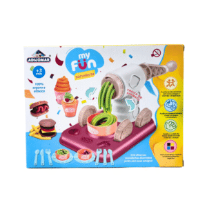 Brinquedo my fun massinha modelar sorveteria ref 5001007 Adijomar