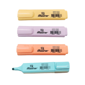 Caneta marca texto color pastel ref omct36x Master