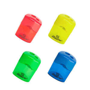 Apontador escolar 5cm duplo c/ deposito eaptdub Master