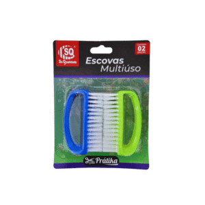 Kit c/ 02 escovas multiuso p/ limpeza ref sq2835n SQ Comercio