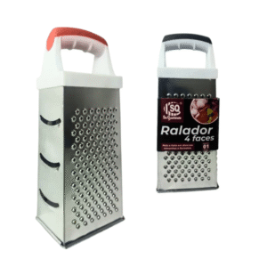 Ralador 04 faces inox 21cm ref sq2309 SQ Comercio