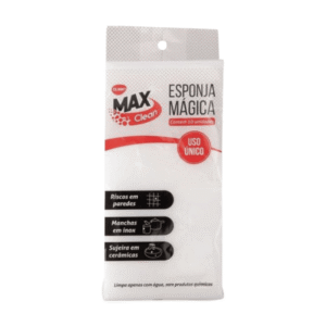 Kit c/ 10 esponjas 10x6x2cm max clean magica ref ck7025 Clink