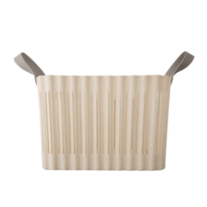 Cesto 26x18,5x18cm retangular c/ alça plastico ref ck7523 Clink