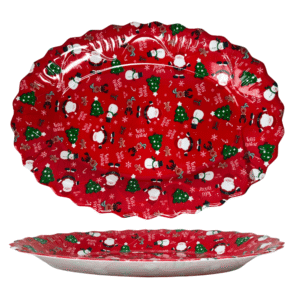 Bandeja oval 48x35x24cm natal ref 12003 Fartex