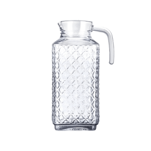 Jarra 1,8 lts vidro c/ tampa plastico harmony f0376 Flashgoods