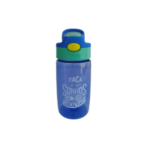 Garrafa 450 ml squeeze infantil bico silicone f5211 Flashgoods