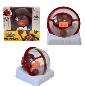 Brinquedo mini basquete c/ som e luz ref qb305 Etilux