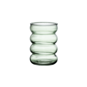 Vaso 12cm decorativo vidro ivy verde ref vaso075 Etilux