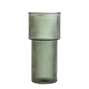 Vaso 24cm decorativo vidro pectore verde ref vaso077 Etilux