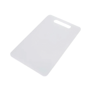 Tabua de corte 33x20cm branca plastico ref ub12 Etilux