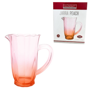 Jarra 1,2 lts vidro sem tampa peach ref 051 Etilux