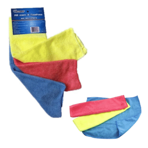 Kit c/ 03 toalhas 40x35cm microfibra ref car05 Etilux