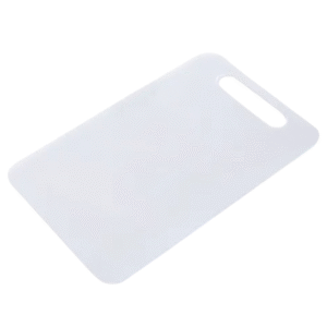 Tabua de corte 43x27cm plastico branca ref 12687 Inga Import