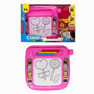 Brinquedo tablet color c/ desenhos p/ colorir ref 581 BS Toys