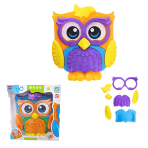 Brinquedo quebra cabeca corujinha na caixa ref 289 JXP Brink