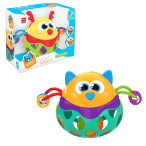 Brinquedo bichicho chocalho na caixa ref 305 JXP Brink